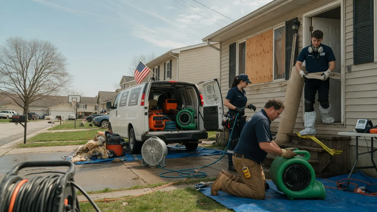 Water Damage Restoration in Belleville, PA near me